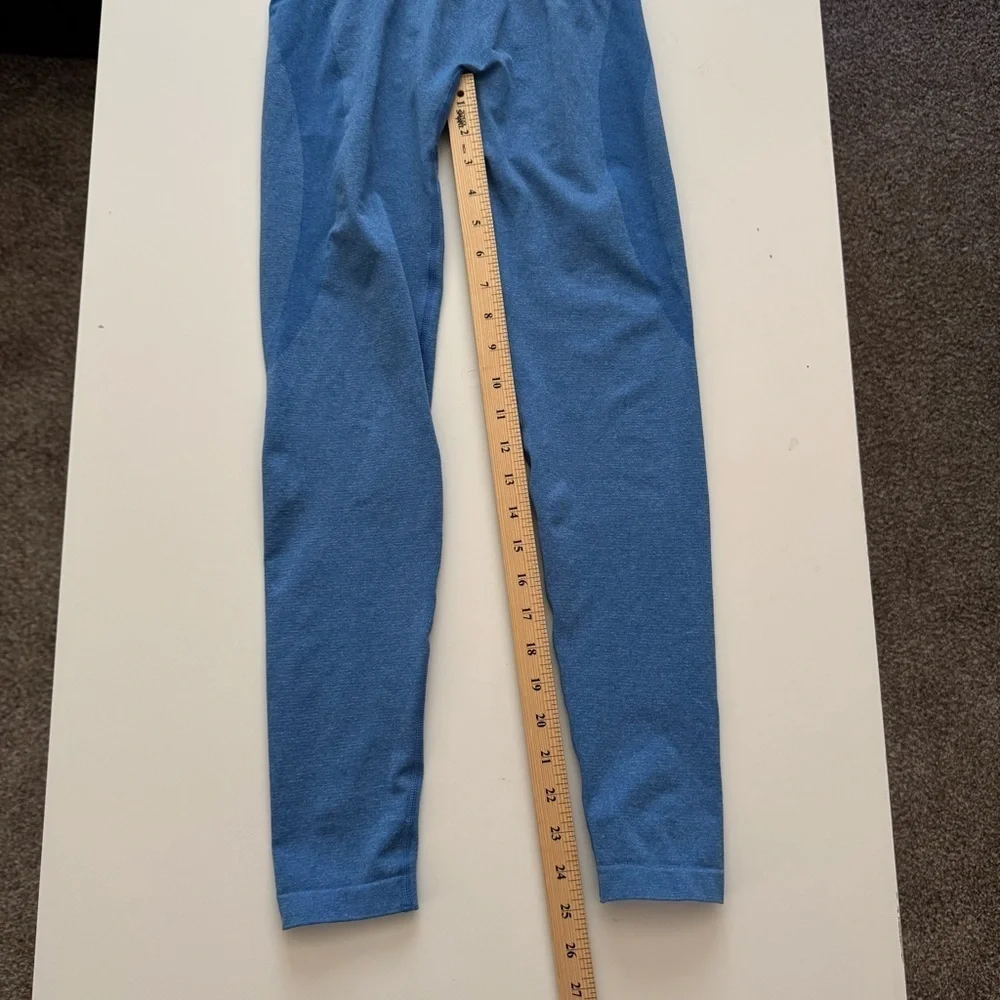 NVGTN Ocean Blue Curve Seamless Leggings Women’s size Small
